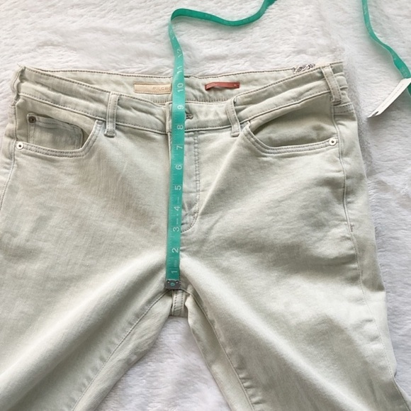 New With Tags Anthropologie Pilcro Light Bleach Wash Flare Jeans, Size 30 - Picture 7 of 13